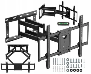 Długi 65cm Uchwyt do Telewizora 32-65 cali Obrotowy Uniwersalny Wieszak TV - Inne akcesoria audio-wideo - miniaturka - grafika 1