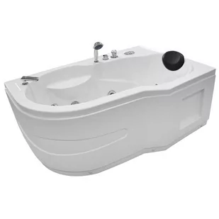 Wanna z hydromasażem narożna 150x100 cm MO-0202 - Wanny z hydromasażem - miniaturka - grafika 1