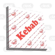 Opakowania gastronomiczne - Opakowanie papierowe na kebab 200szt - miniaturka - grafika 1