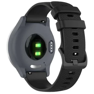 Pasek uniwersalny Alogy Strap z klamrą na smartwatch zegarek 18mm czarny - Akcesoria do smartwatchy - miniaturka - grafika 10