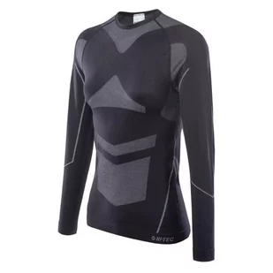 Hitec, Bluzka termoaktywna damska, Lady Buraz Top, Black/Grey, L/XL - Pozostała odzież narciarska - miniaturka - grafika 1