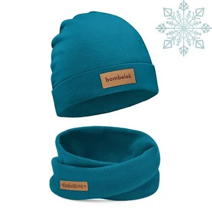 Czapka Dziecięca, Zimowa+Komin Z Naszywką Zimowa Czapka+Komin - Bombelek - Morski R.3 - Czapki dla dzieci Czapka Dziecięca, Zimowa+Komin Z Naszywką Zimowa Czapka+Komin - Bombelek - Morski R.3 - Czapki dla dzieci - miniaturka - grafika 1