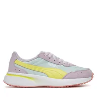 Sneakersy damskie - Sneakersy Puma R78 Glance 401623 06 Kolorowy - miniaturka - grafika 1