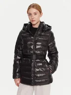 Kurtki damskie - Calvin Klein Kurtka zimowa LV044D542G Czarny Regular Fit - miniaturka - grafika 1