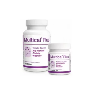 DOLFOS MULTICAL PLUS 90 TAB. DOLVIT - Suplementy i witaminy dla psów - miniaturka - grafika 1