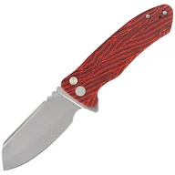 Noże - Nóż składany Kubey Knife Creon Red/Black G10, Damascus (KU336B) - miniaturka - grafika 1