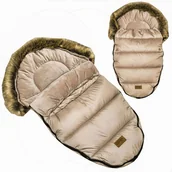 Śpiworki dla dzieci - Śpiwór do wózka 95 cm futro jesienno - zimowy - miniaturka - grafika 1