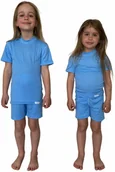 Odzież sportowa dziecięca - SPORT T-shirt z krótkim rękawem - dziecięca .110 .lazur - miniaturka - grafika 1