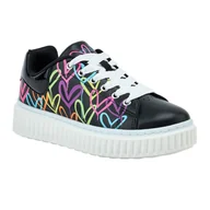Buty dla dziewczynek - Buty dziecięce SKECHERS Hi Ridge Heart Takeover - miniaturka - grafika 1