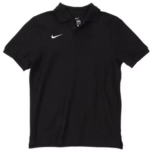 Nike TS Core chłopięca koszulka polo, czarny, X-Small 456000-010 - Koszulki dla chłopców - miniaturka - grafika 1