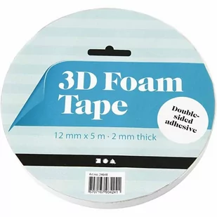 Creativ Company A/S Taśma klejąca 3D, 5 m - Pozostałe akcesoria dla plastyków - miniaturka - grafika 1