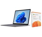 Laptopy - Microsoft Surface 4 13,5" AMD Ryzen 5 4680U - 8GB RAM - 256GB Dysk - Win11 (platynowy) + Microsoft 365 Personal 5PB-00035 QQ2-01434 - miniaturka - grafika 1