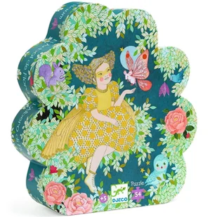 DJECO Puzzle tekturowe KWIATOWE DRZEWO 54-elem. - Puzzle - miniaturka - grafika 1