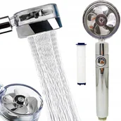 Pozostałe akcesoria do telefonów - SŁUCHAWKA PRYSZNICOWA Z TURBINĄ TURBO-1X - miniaturka - grafika 1