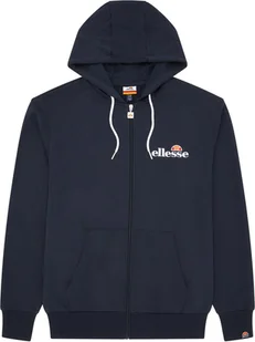 ellesse Bluza męska BRIERO - Bluza, Sweter, Bluza z kapturem, Kaptur, Zamek błyskawiczny, Logo Niebieski M - Bluzy męskie - miniaturka - grafika 1
