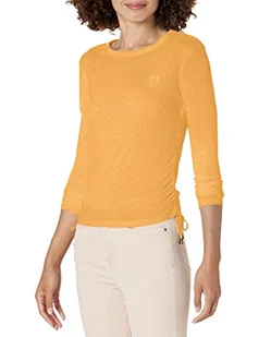 Desigual T-shirt damski Ts_COR, żółty, M - Koszulki i topy damskie - miniaturka - grafika 1