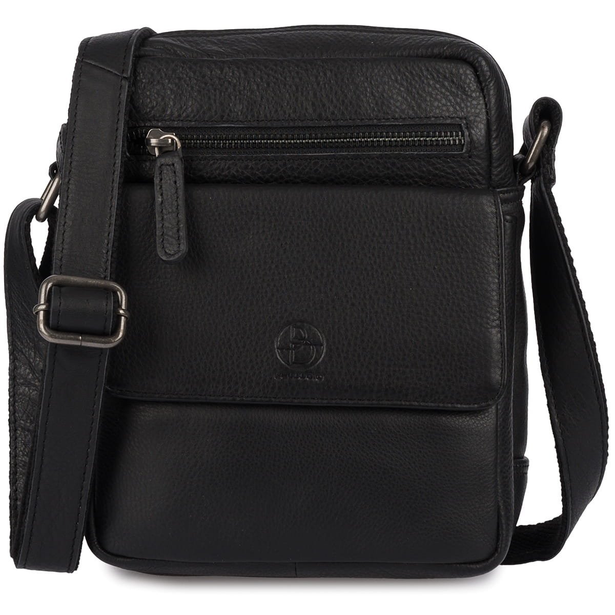 Torba skórzana czarna AMADEO I