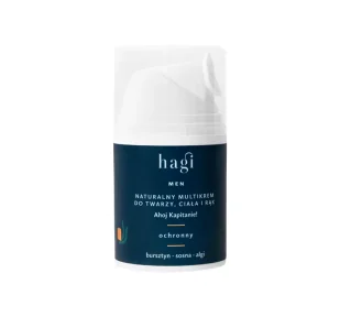 Hagi Naturalny multikrem dla mężczyzn do ciała, twarzy, rąk 50 ml - Kremy i maski do rąk - miniaturka - grafika 1