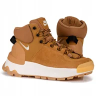 Buty sportowe damskie - Buty sportowe Nike City Classic Boot Skóra DQ5601 710 - miniaturka - grafika 1