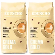 Kawa - Zestaw Kawa ziarnista Eduscho Crema Gold 1 kg x2 - miniaturka - grafika 1