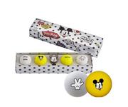 Golf - Piłki golfowe VOLVIK DISNEY MICKEY PACK (zestaw 4 piłek z markerem) - miniaturka - grafika 1