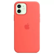 Etui i futerały do telefonów - APPLE Etui Silicone Case do iPhone 12/12 Pro Różowy cytrus MHL03ZM/A - miniaturka - grafika 1