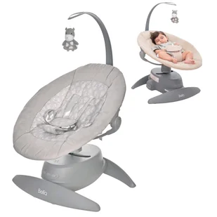 LORELLI BELLA - LEŻACZEK, BUJACZEK GREY TREE - Leżaczki i huśtawki - miniaturka - grafika 1