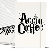 Notesy i bloczki - Notes Notatnik Bujo A5 Biały MAGICZNY COFFEE Wzory - miniaturka - grafika 1