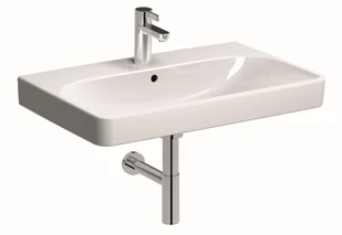 Umywalka meblowa Geberit Smyle Square 75 cm 500.249.01.1 - Postumenty i półpostumenty do umywalek - miniaturka - grafika 1