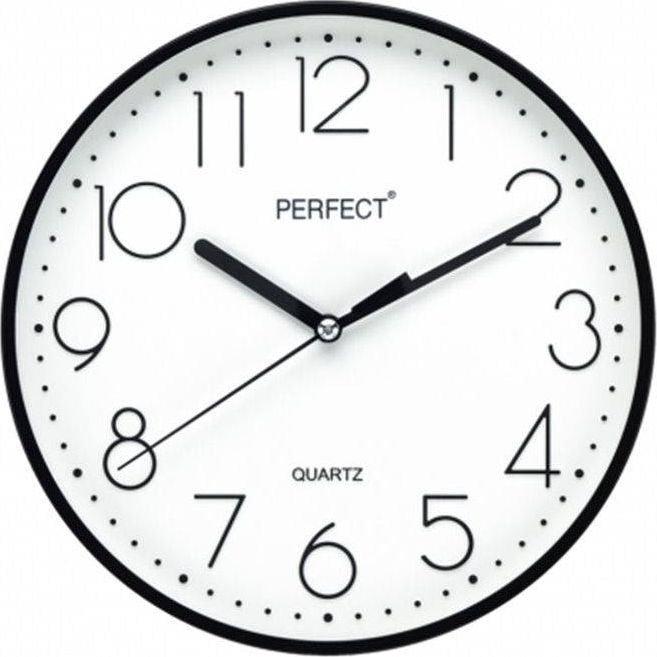 Perfect Zegar ścienny Perfect FX-5814 Czarny 22 cm