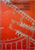 Książki o kulturze i sztuce - Konserwatorska Teka Zamojska - miniaturka - grafika 1