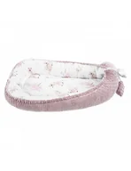 Kokony niemowlęce - Bonjour Cherie Kokon niemowlęcy bambusowy Sarenki Minky Sepia rose - miniaturka - grafika 1