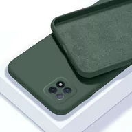 Etui i futerały do telefonów - Silicone Case Elastyczne Silikonowe Etui Pokrowiec Realme 7I Zielony - miniaturka - grafika 1