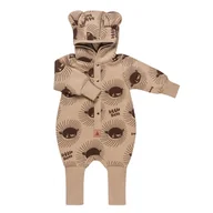 Kombinezony dla dzieci - Kombinezon Uszaty Lew na Kakałku Zzz for Kids by Zezuzulla rozmiar 80 - miniaturka - grafika 1