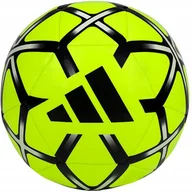 Piłka nożna - PIŁKA ADIDAS STARLANCER CLUB TRENINGOWA NOŻNA REKREACYJNA ŻÓŁTY CZARNY R. 4 - miniaturka - grafika 1
