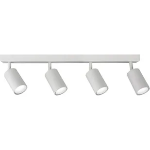 Superled Spoti lampa sufitowa (spot) 4-punktowa biała - Lampy sufitowe - miniaturka - grafika 1