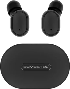 Somostel Earbuds J13 TWS czarne - Słuchawki - miniaturka - grafika 1