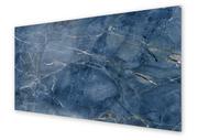 Dekoracje domu - Panel kuchenny HOMEPRINT Niebieski marmur 125x50 cm - miniaturka - grafika 1