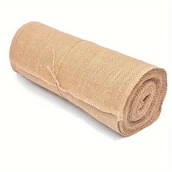 Inne - TEMU Rustikalny Bieżnik Stołowy z Juty 30x1000cm - Naturalna Niebielona Tkanina Lniana, Wykonana Maszynowo, Idealna do Dekoracji Świątecznych DIY, - miniaturka - grafika 1