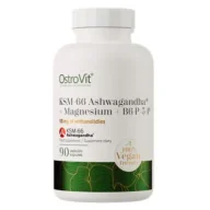 Układ nerwowy - OstroVit KSM-66 Ashwagandha + Magnez + B6 P-5-P VEGE Suplement diety 90 kaps. - miniaturka - grafika 1