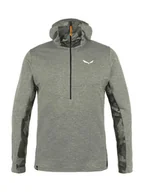 Bluzy męskie - Bluza Salewa Boe Merino Half-Zip 28201-0624 - miniaturka - grafika 1