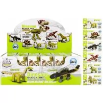 KLOCKI DINO 14X8X4 MIX6 MC DISP 6/216/432 - Klocki - miniaturka - grafika 1