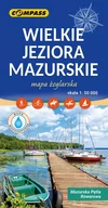 Atlasy i mapy - Wielkie Jeziora Mazurskie mapa laminowana - miniaturka - grafika 1
