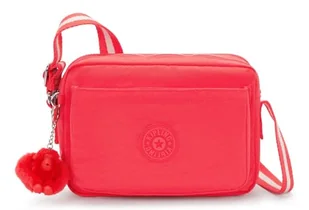 Kipling ABANU M Średni poprzek, Escape Red, Czerwony - Torebki damskie - miniaturka - grafika 1