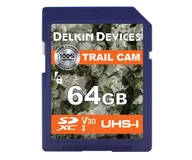 Karty pamięci - Delkin Devices 64GB SDXC Trail Cam V30 - miniaturka - grafika 1