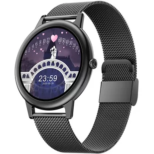 Bakeeley E10 Czarny - Smartwatch - miniaturka - grafika 1