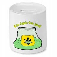 Skarbonki - Dla Szefa Skarbonka na Urodziny na Prezent z Nadrukiem ze Zdjęciem + Opakowanie na prezent (wzór 03) - miniaturka - grafika 1