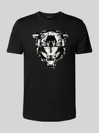 Koszulki męskie - T-shirt z nadrukowanym motywem - miniaturka - grafika 1