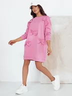 Sukienki - Sukienka GASTOR różowa Dstreet EY2466 - miniaturka - grafika 1