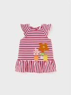 Sukienki i spódniczki dla dziewczynek - Mayoral Sukienka letnia 1970 Czerwony Regular Fit - miniaturka - grafika 1